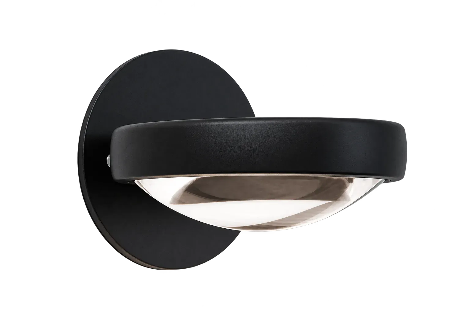 Fly Wandleuchte (Halbeinbau) in Schwarz
