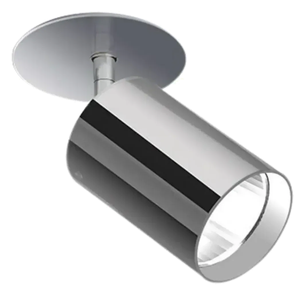 Lenxx Halbeinbauspot in Alu chrom