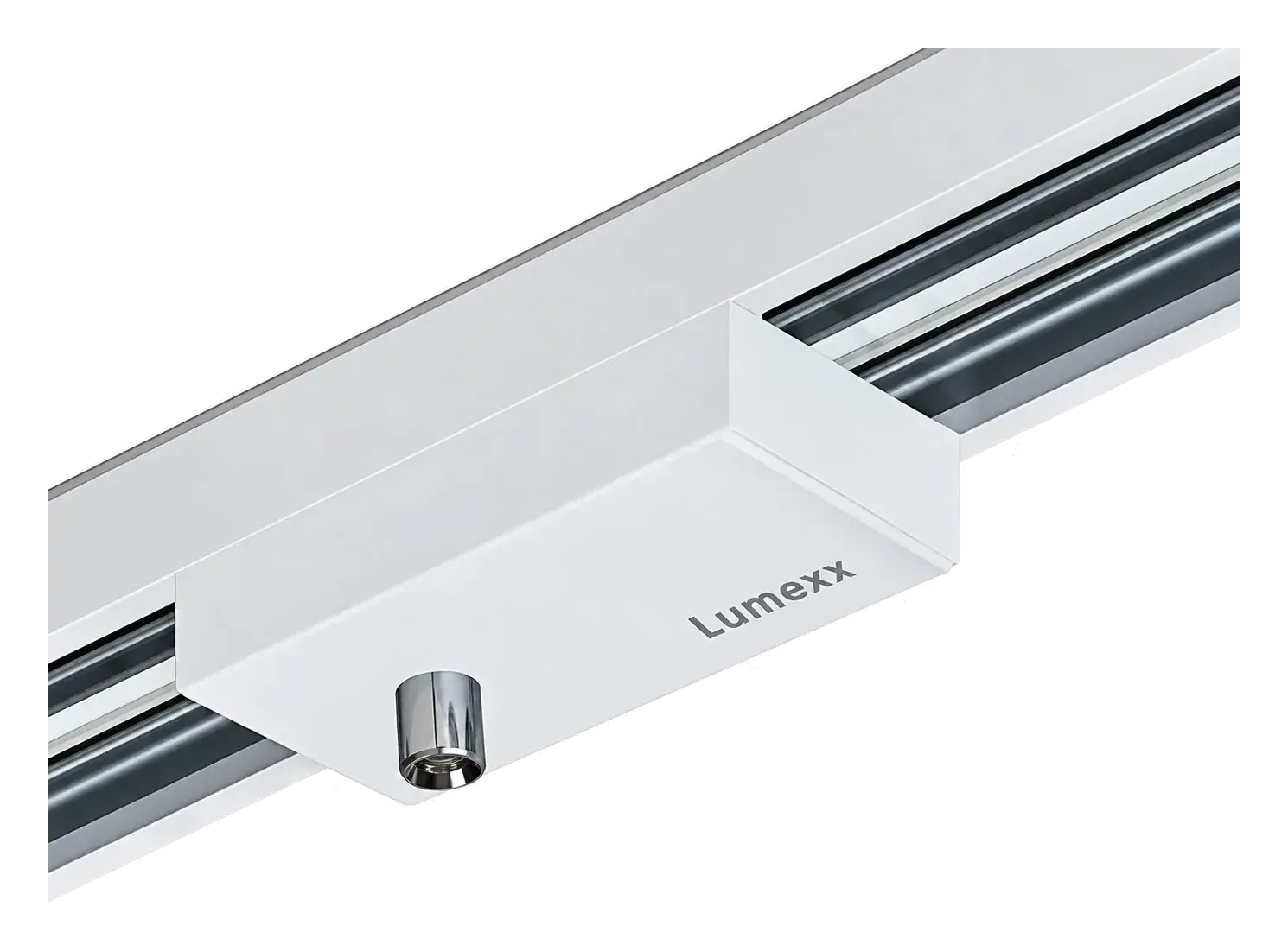 TRIvario CLX-Adapter für Pendelleuchten in Weiß, Bauform mit HV
