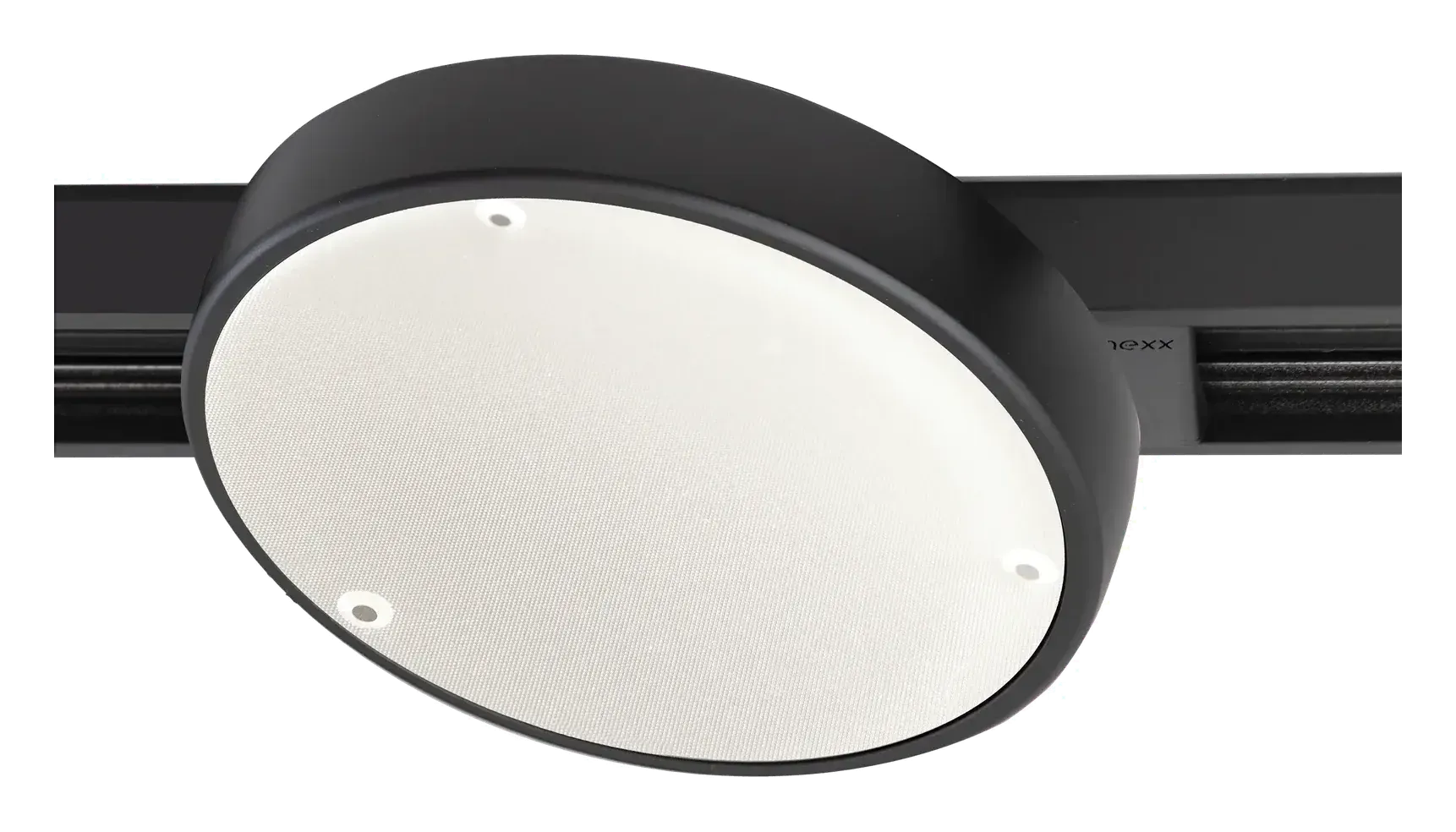 Systemspot Fly mit Prismenscheibe in Schwarz