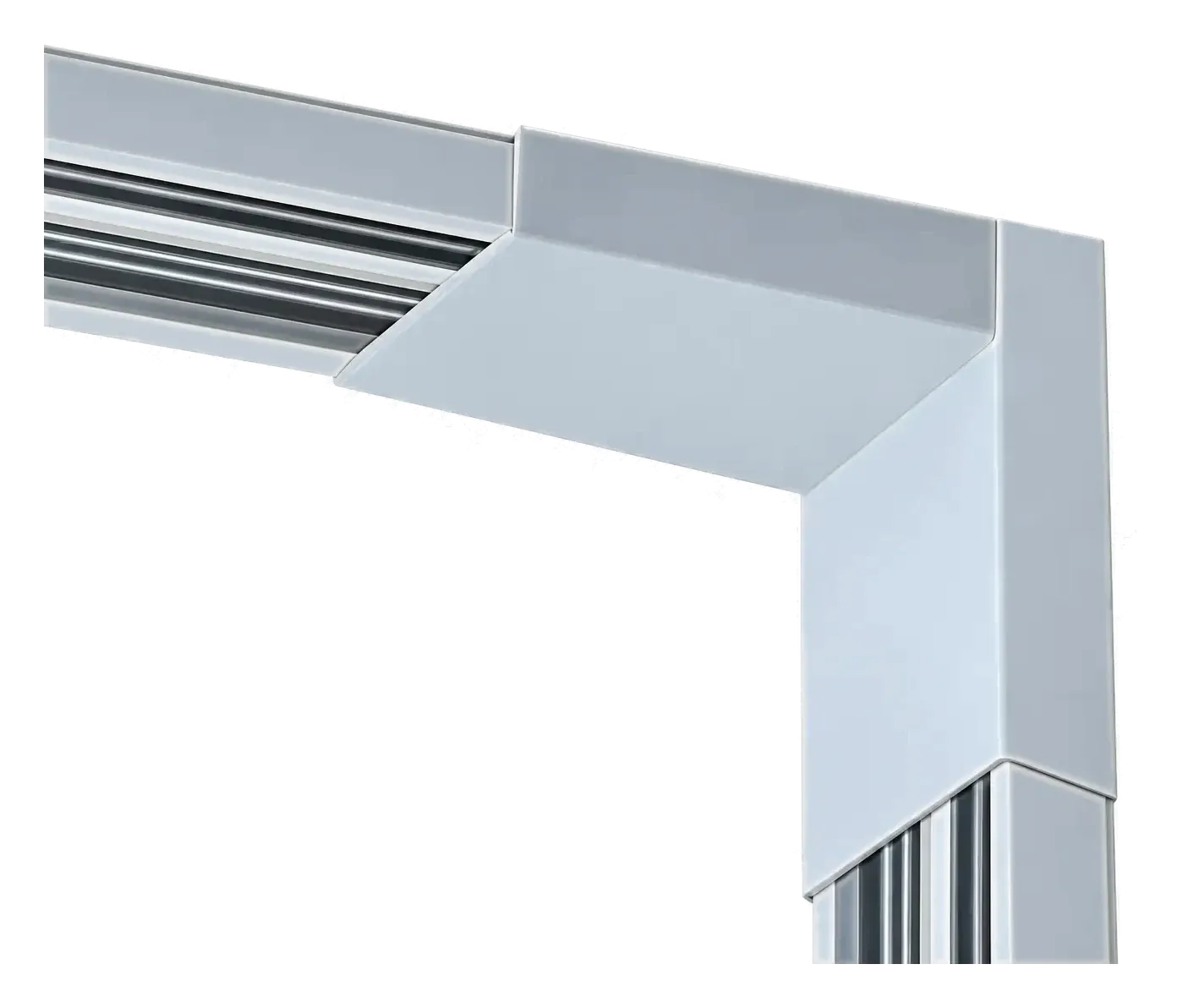 TRIvario L-Verbinder vertikal in Chrom TRIvario L-Verbinder vertikal in Chrom