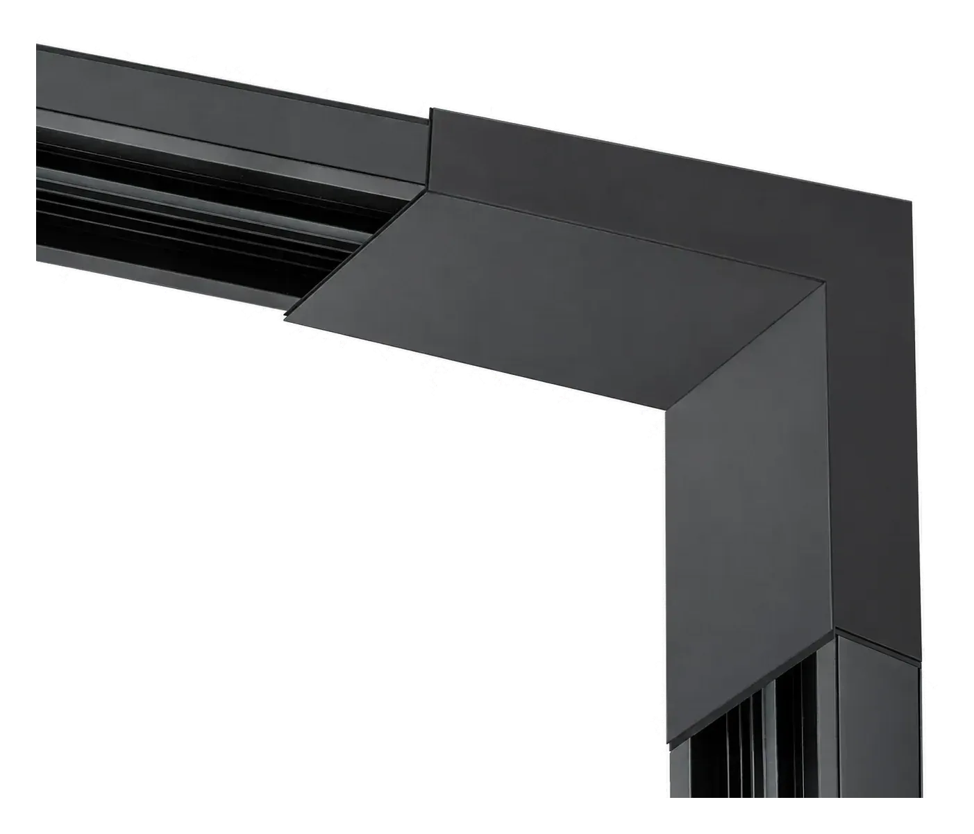 TRIvario L-Verbinder vertikal in Schwarz TRIvario L-Verbinder vertikal in Schwarz