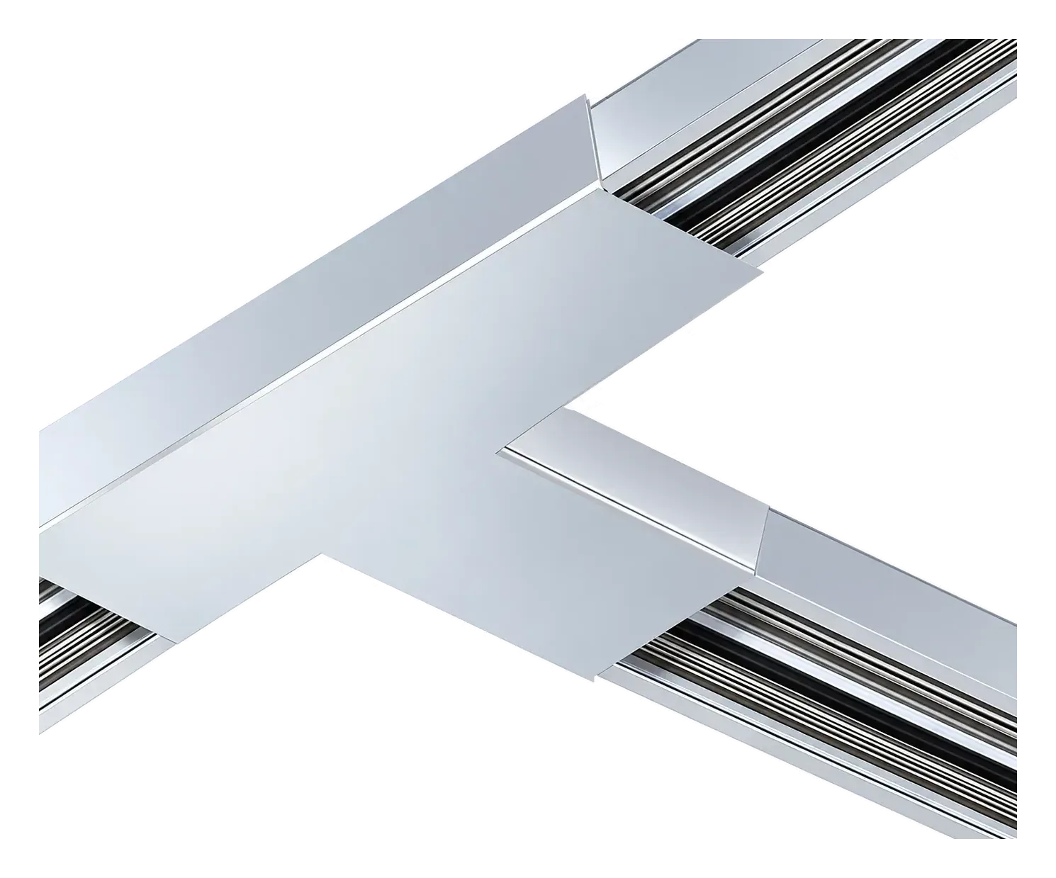 TRIvario T-Verbinder in Chrom