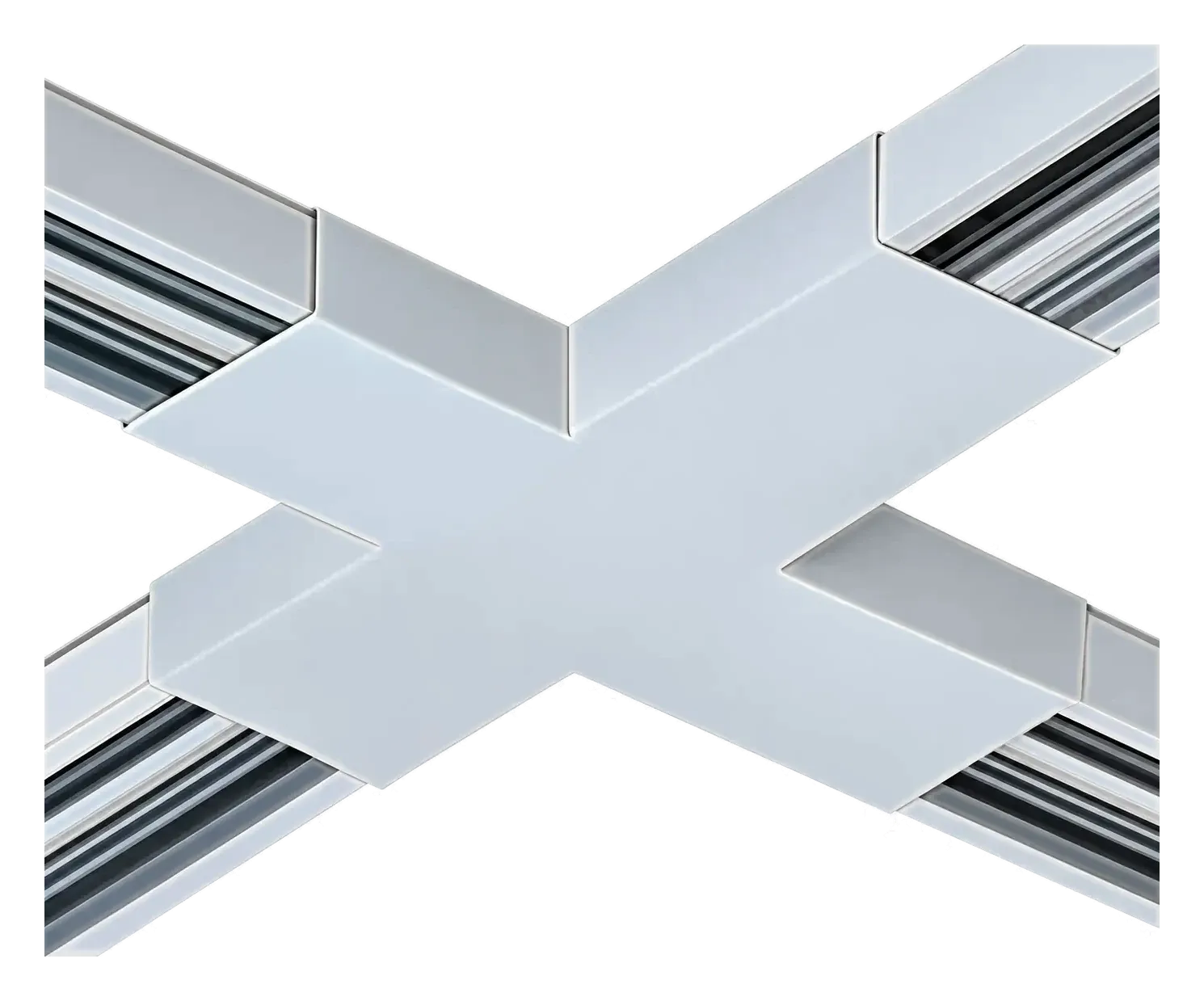 TRIvario X-Verbinder in Chrom